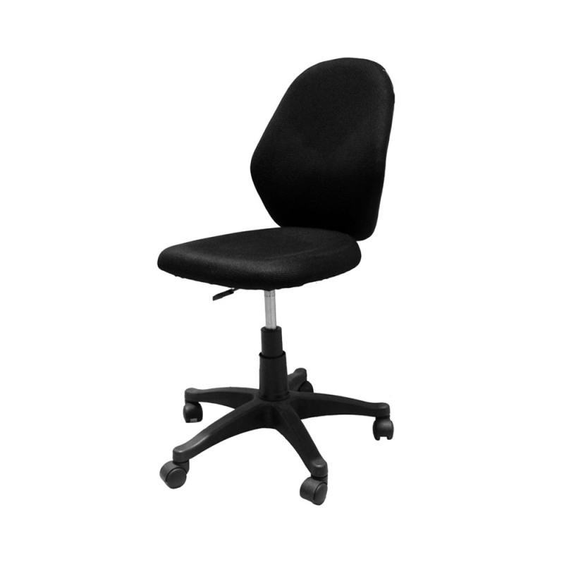 LEVELS Zeppelin Office Chair (Commercial Grade) (Black Low Back Fabric ...