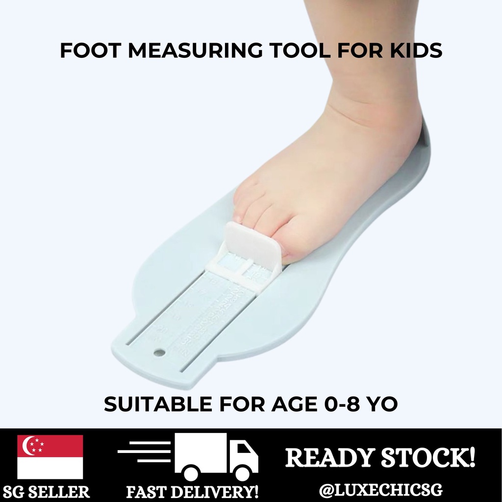 [SG SELLER] Foot Measuring Tool Foot Sizer Feet Measurement Kids