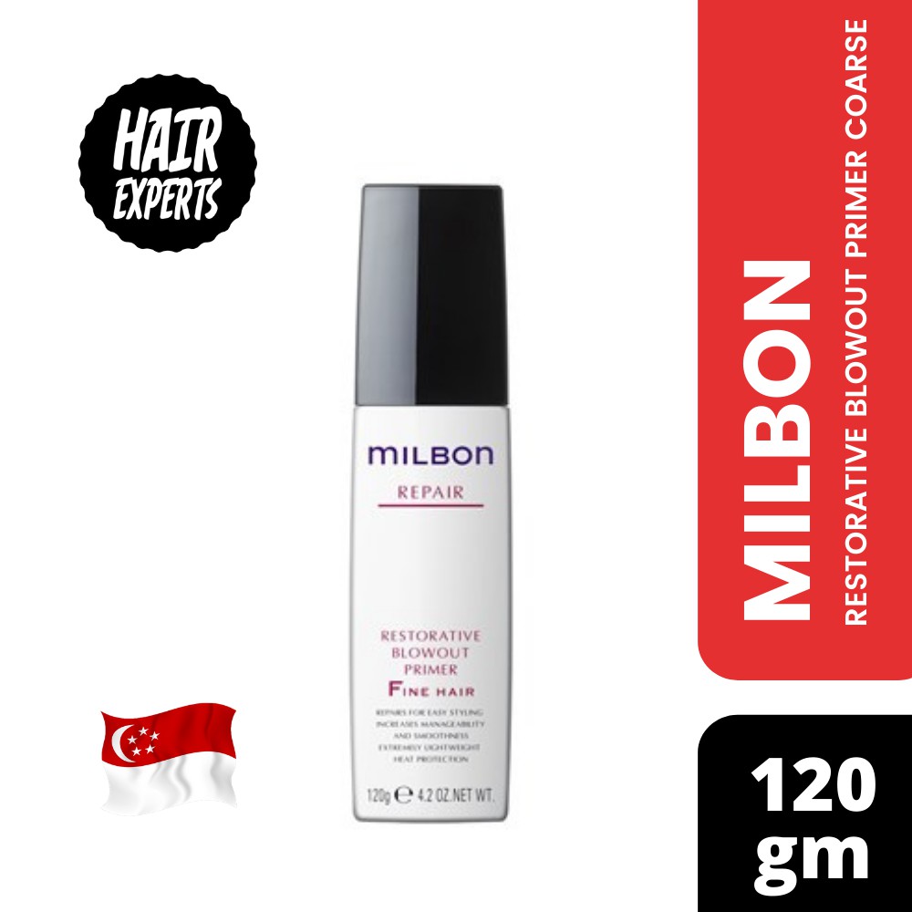 MILBON 4本セット PRIMER RESTORATIVE BLOWOUT