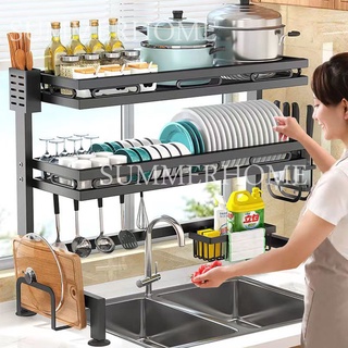 Adjusted Stainless Steel Black Kitchen Accessories Dish Drying Storage Rack  Over Sink - China Dish Storage Basket and Kitchen Storage price