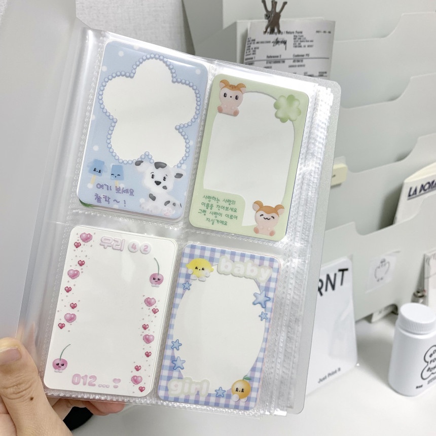 KPOP Photocard Frame Photocard Sleeves Cute Photo Frame Shopee Singapore