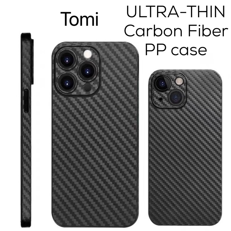 Tomi Air Carbon iPhone 16/15/14/13/Pro/Max/Plus case Ultra Thin Slim ...