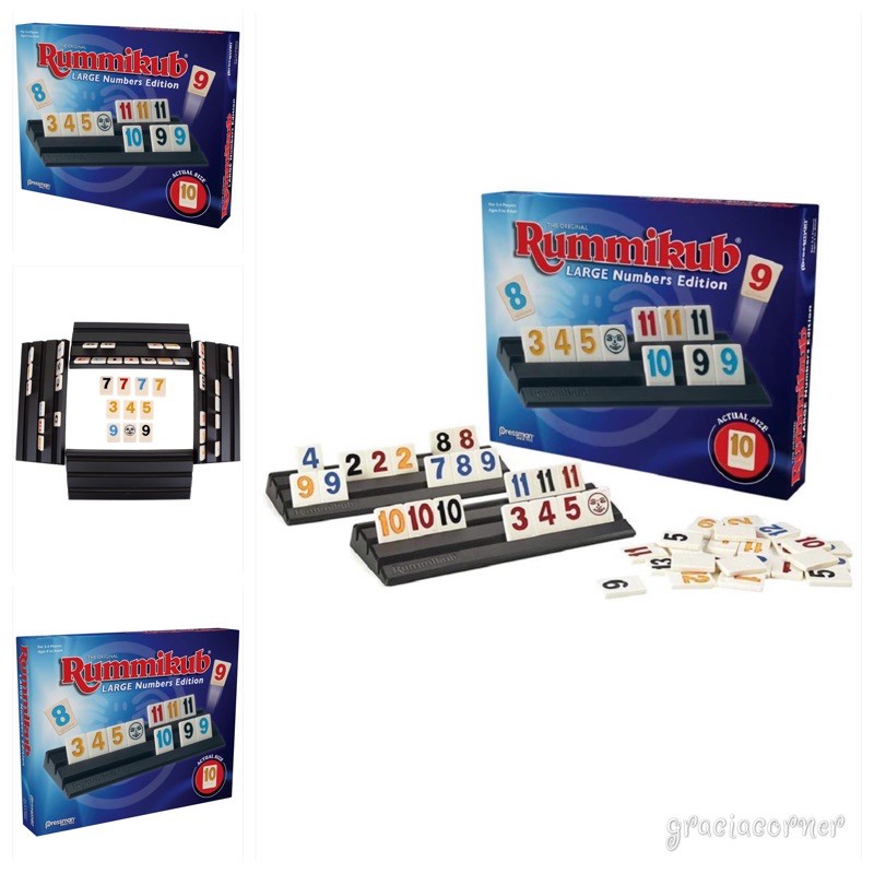 Pressman the original rummikub large number edition 5 shopee singapore