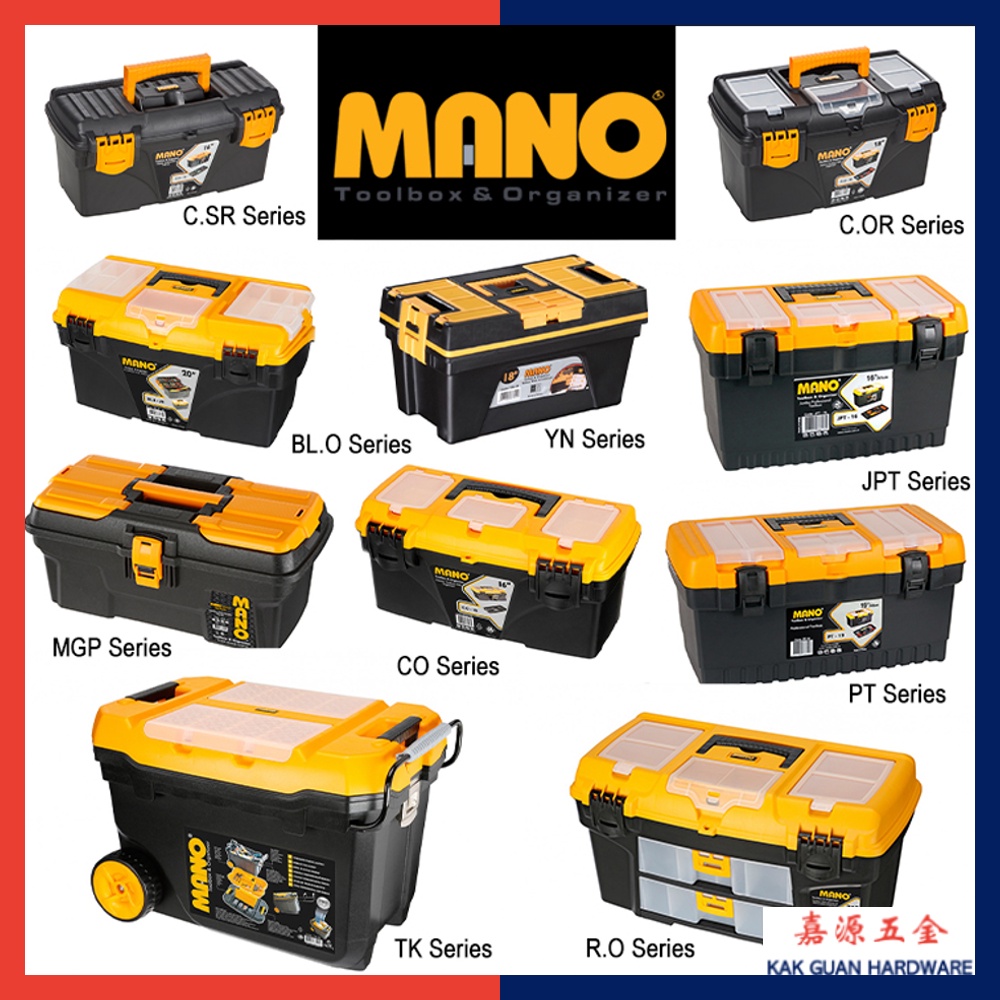 MANO CLASSIC TOOLBOXES (MADE IN TURKEY)