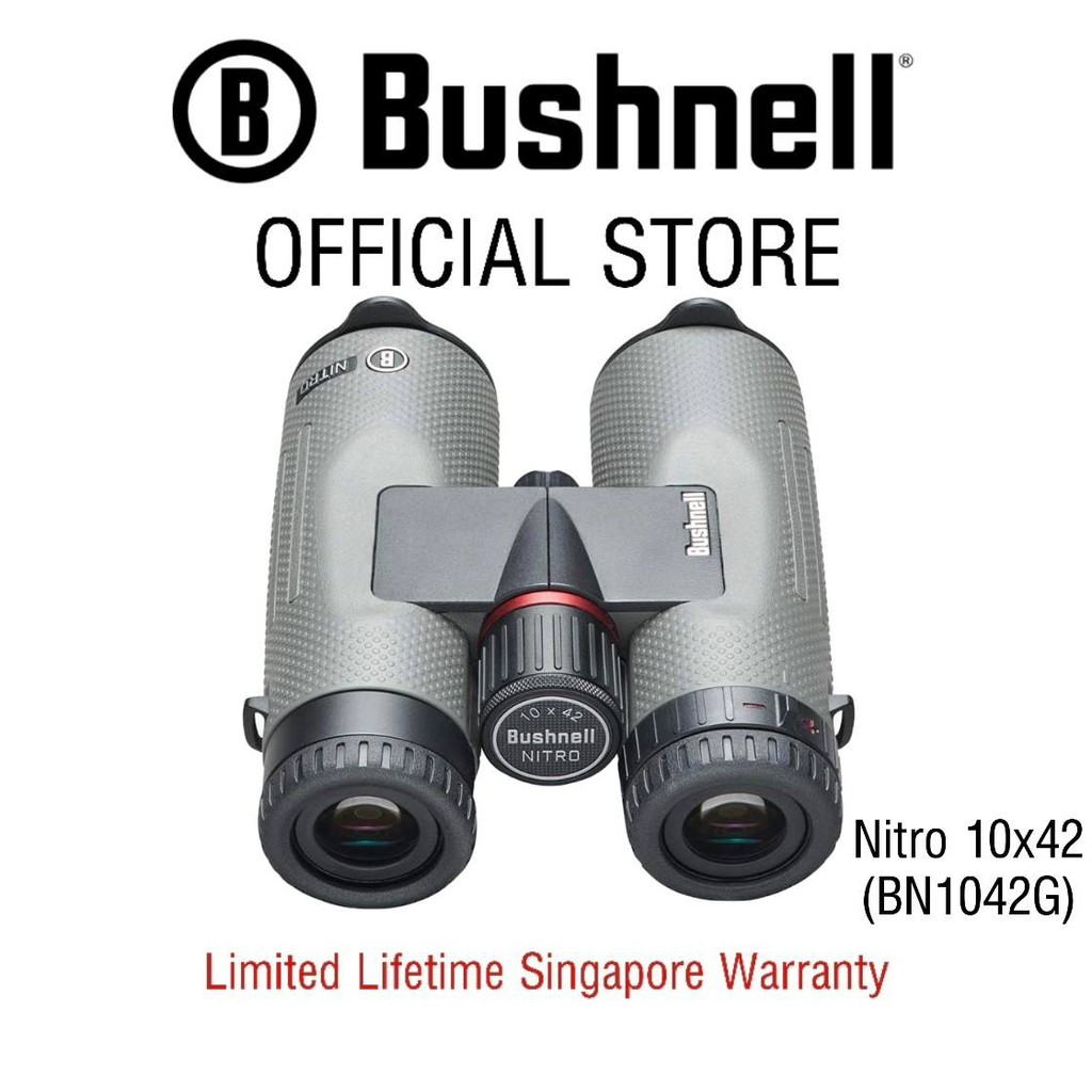 Bushnell Binoculars Nitro 10x42 (BN1042G) Limited Lifetime Warranty