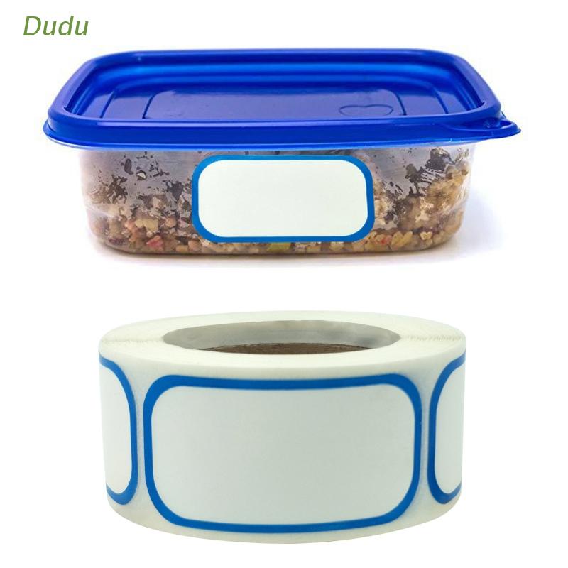 Dudu Dissolvable Food Labels for Glass Metal Plastic Containers ...