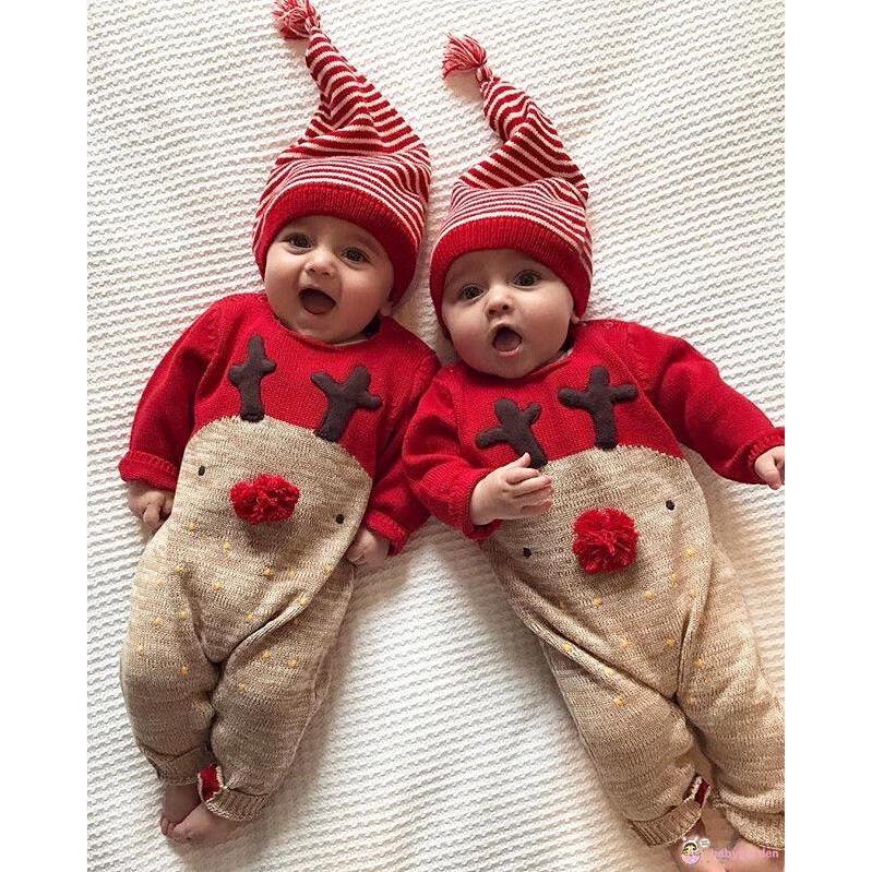 Cute baby hot sale christmas outfits