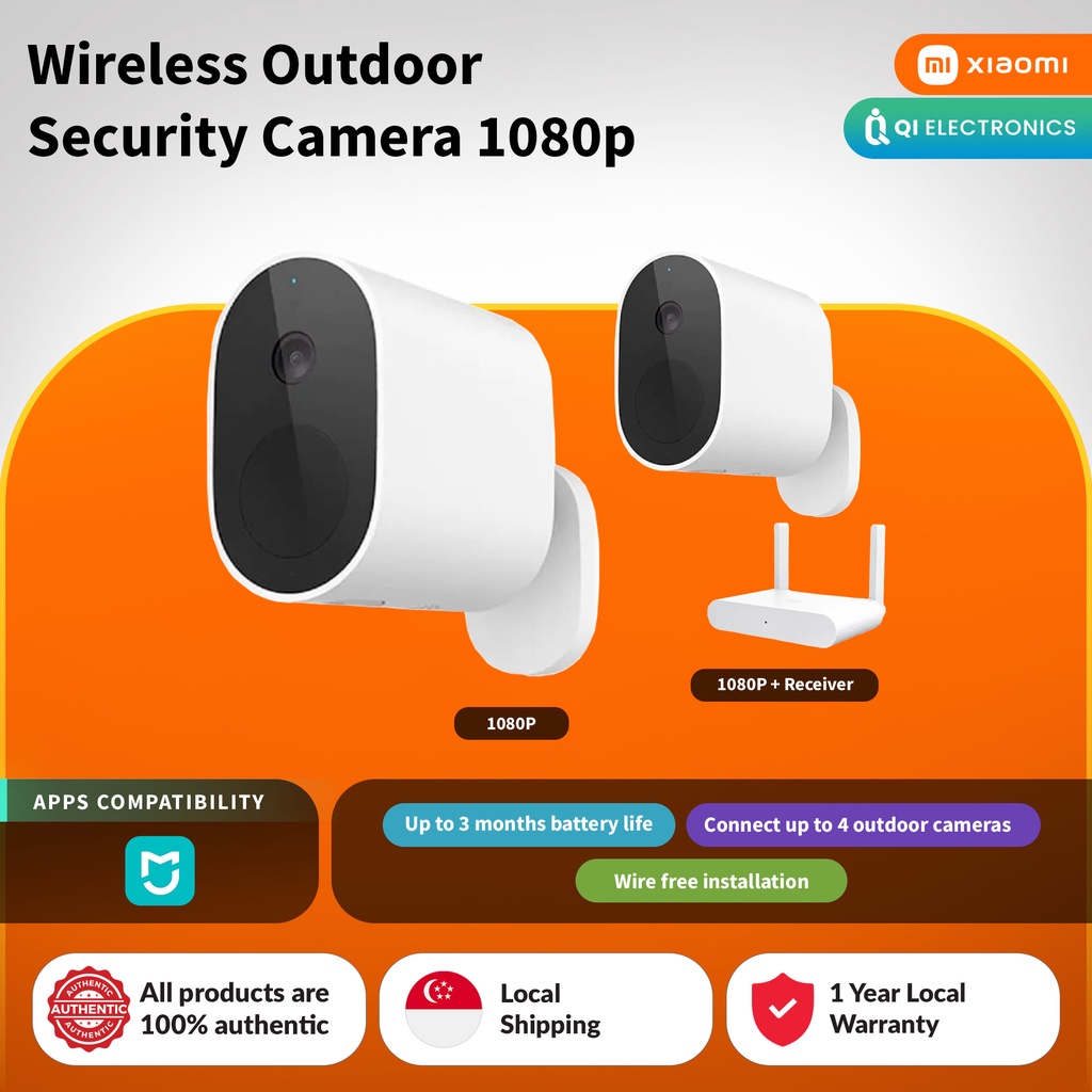 Mi wireless best sale cctv camera