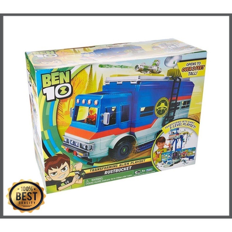 Ben 10 Rustbucket Deluxe Transforming Vehicle To Playset Ben 10 ...