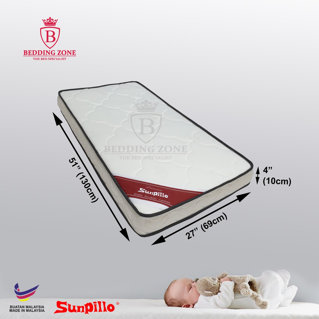 Sunpillo Baby Mattress 69cm x 130cm 27