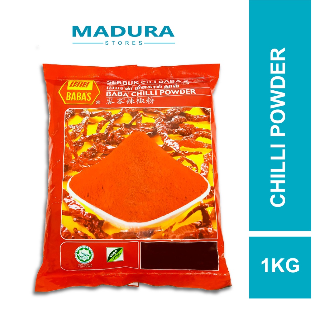 Baba's Chilli Powder 1kg (Serbuk Cili) | Shopee Singapore