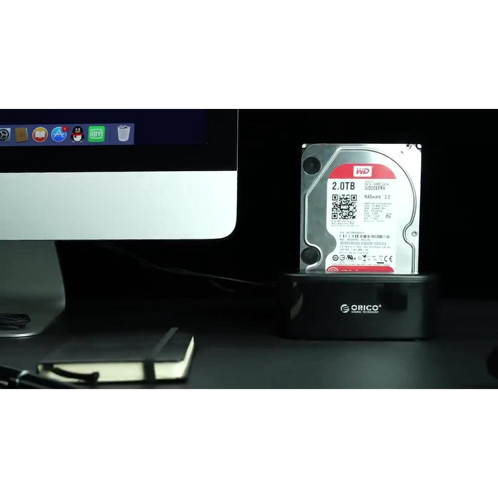 ORICO HDD Docking Station for 2.5/3.5inch HDD Support 18TB | Shopee ...