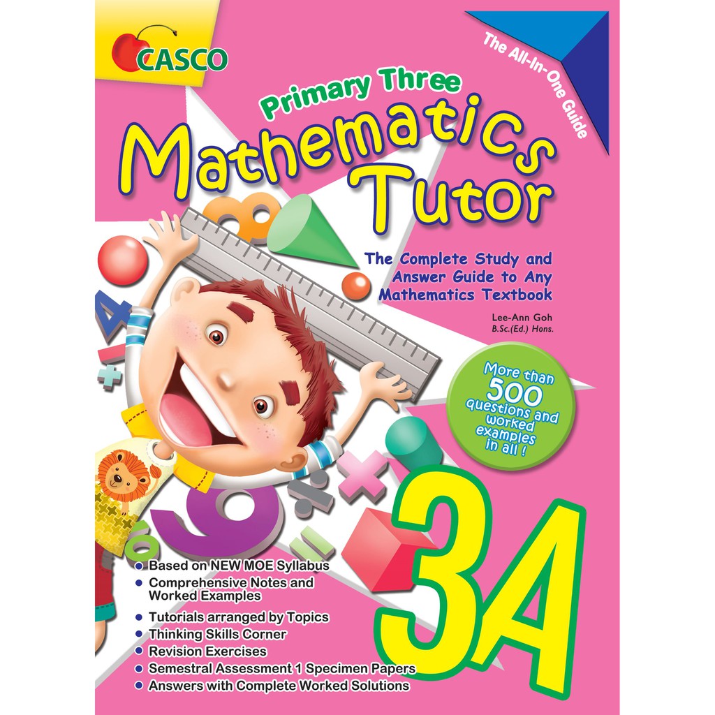 Primary Three Mathematics Tutor 3A | Shopee Singapore