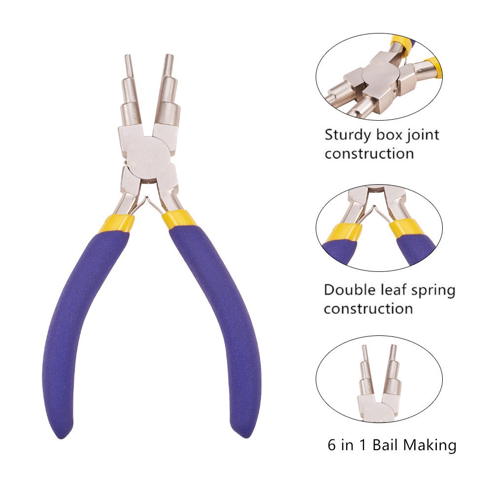 Multifunctional High End Stainless Steel Handmade Jewelry Pliers