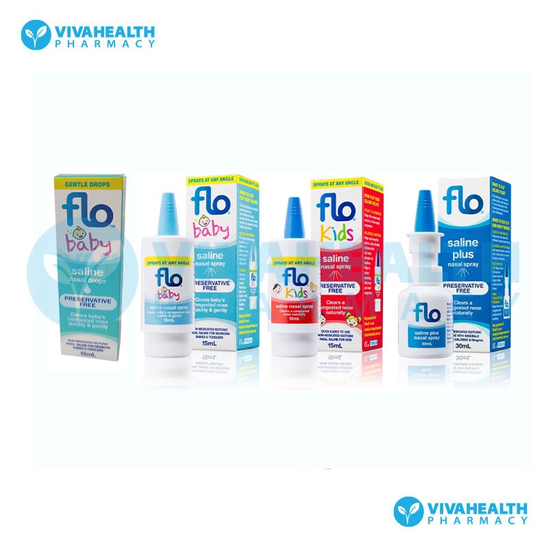 Flo Baby and Kids Nasal Spray 15mL/ Flo saline plus 30mL | Shopee Singapore