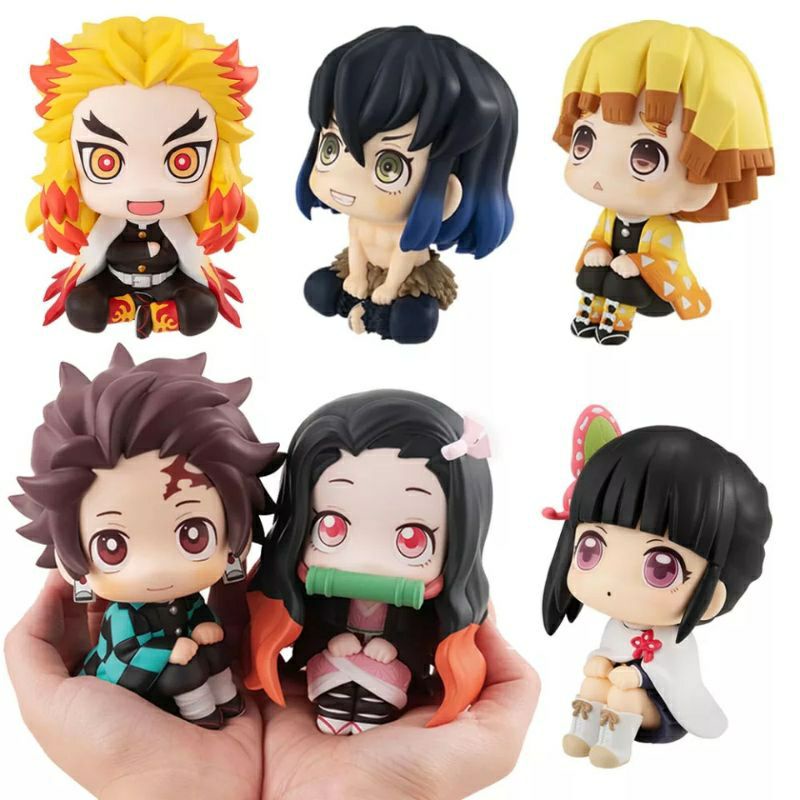 Demon slayer kimetsu yaiba action figure nezuko tanjiro shinobu giyuu ...