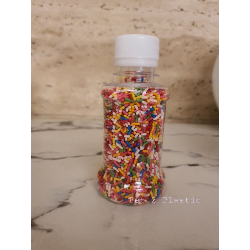 PET 2 120ml Empty Round Bottle ( Botol Kosong ) Botol Door Botol Sos ...