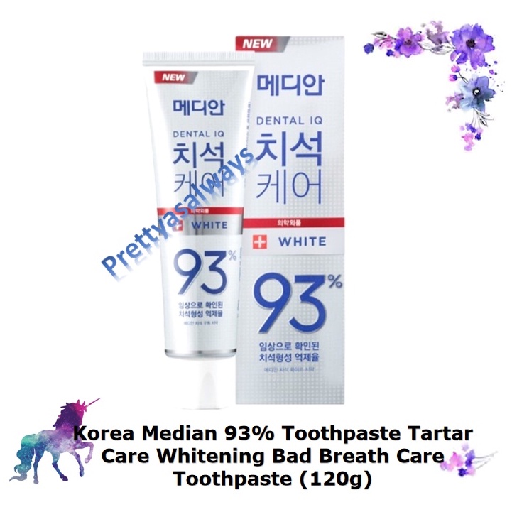 Korea Median 93 Toothpaste Tartar Care Whitening Bad Breath Care ...