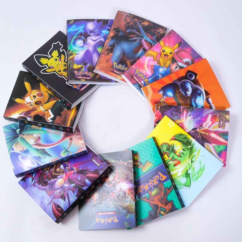 AELEGANT Pokemon Cards Album Kid 240pcs Models Pokemon Map Binder Kids