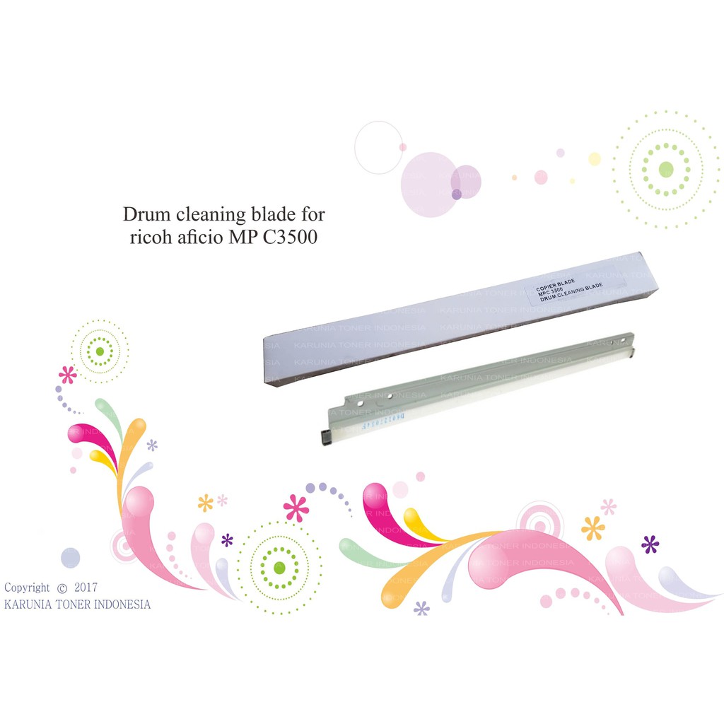 Drum cleaning blade for ricoh aficio MP C3500 Best Quality | Shopee ...