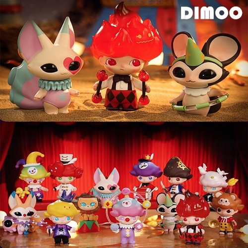 ☆HGTOYS☆[Optional] [] POPMART DIMOO Circus Series Mystery Box