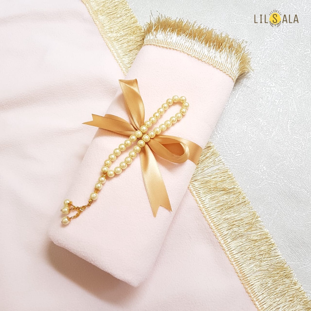 [FL] Waterproof Prayer Rug, Plain, Soft, Smooth, Free Pearl Prayer ...