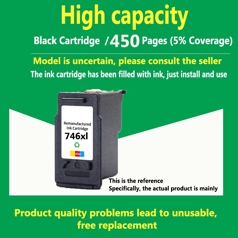 Compatible Canon 745 746 745s 746s 745XL 746XL ink cartridge for Canon TR4570s MG2170 MG2570