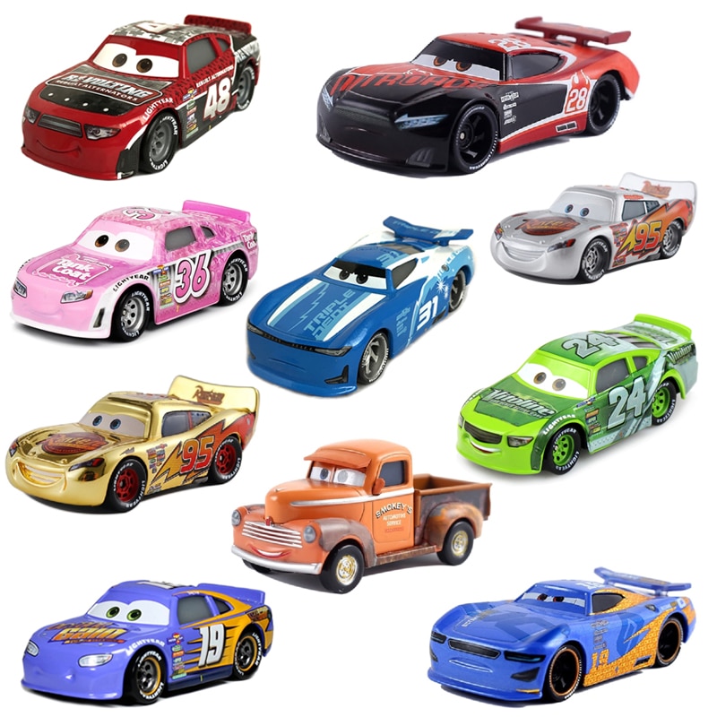 Disney Pixar Car 3 Lightning McQueen Jackson Storm Sally Gido Matt