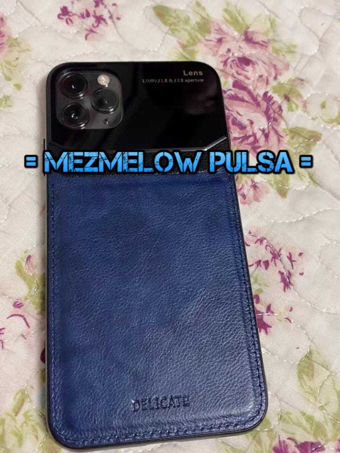 Case Lens Hard Case Hybrid Leather Case Phone Case IPHONE 11 PRO MAX - Gambar 4