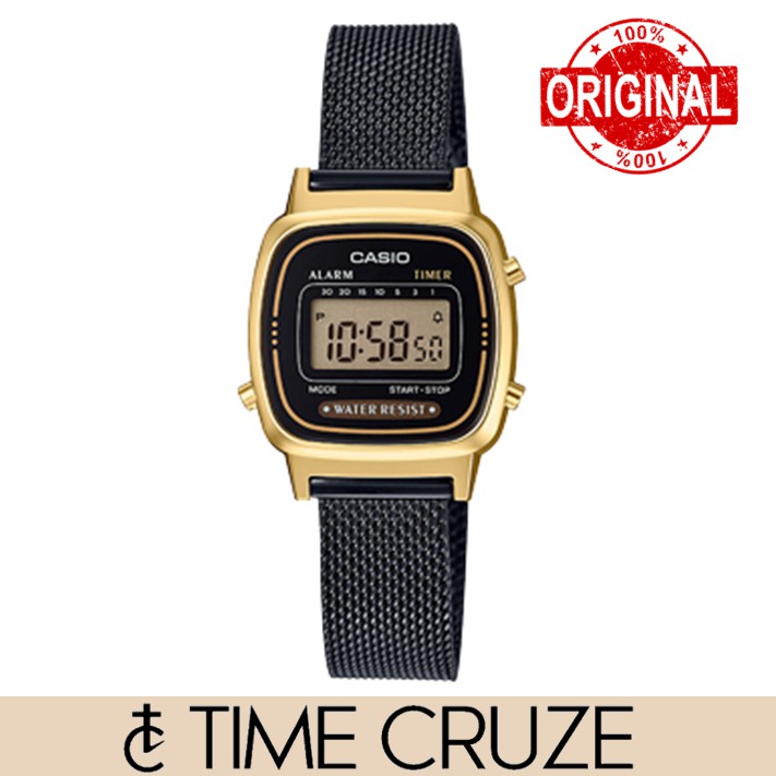 Casio la670 black best sale