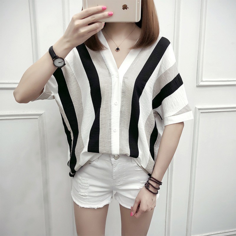 Casual short hot sale sleeve tops