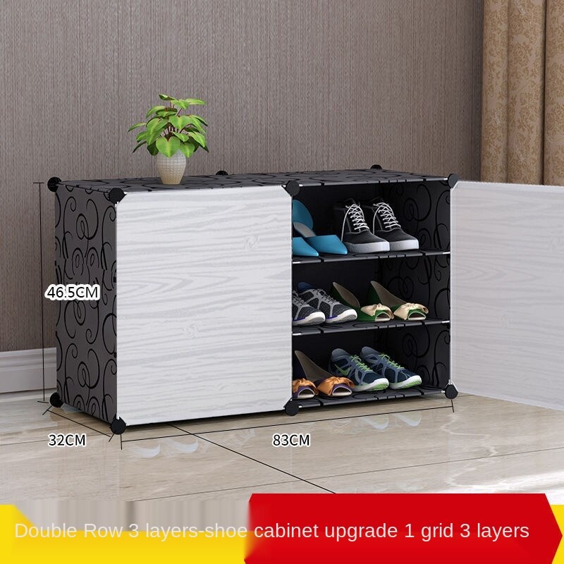 Simple Shoe Rack Shoe Cabinet Small Narrow Shoe Rack Multi-Layer ...