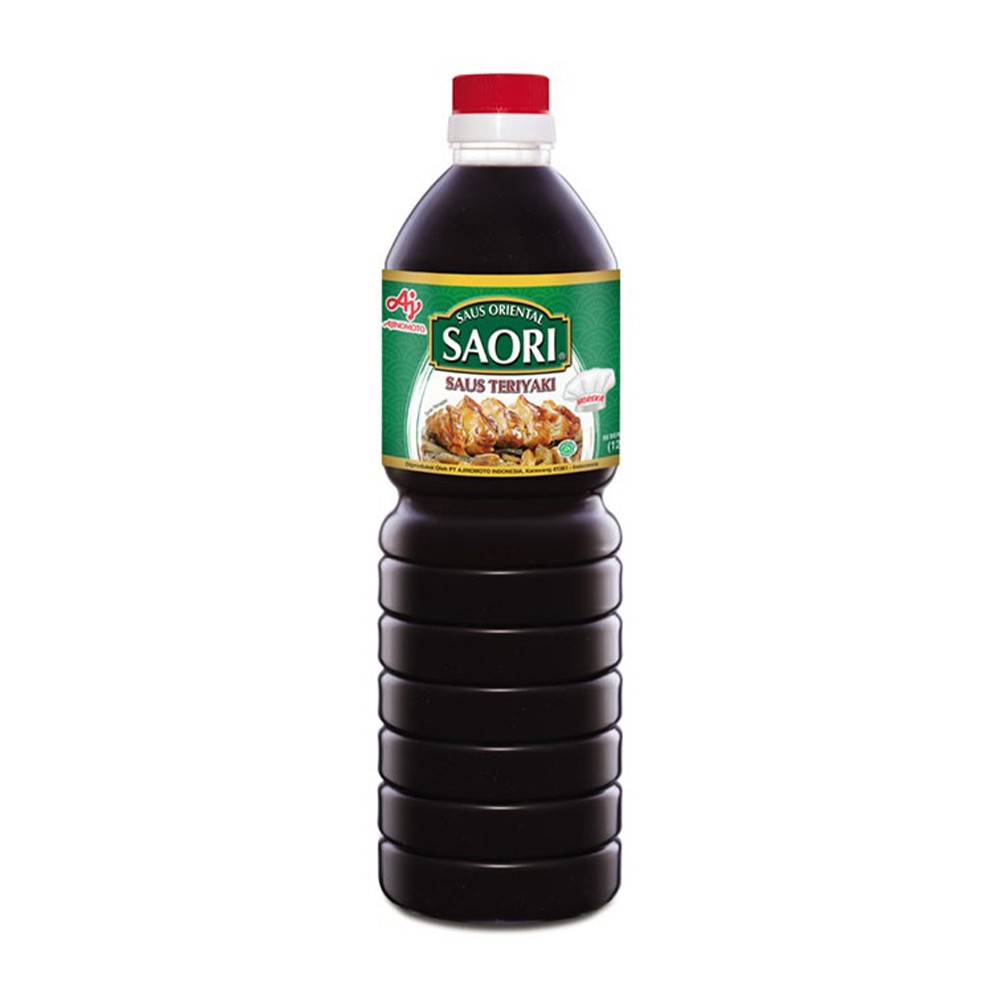 SAORIÂ® Saus Oriental Teriyaki 1L (1pc) - Saus Ala Jepang Rasa Gurih Manis - Masak Apapun Bisa - Gambar 2