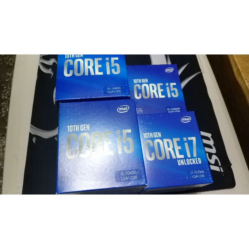 Intel i5-10400F 10400 i7-10700K CPU | Shopee Singapore