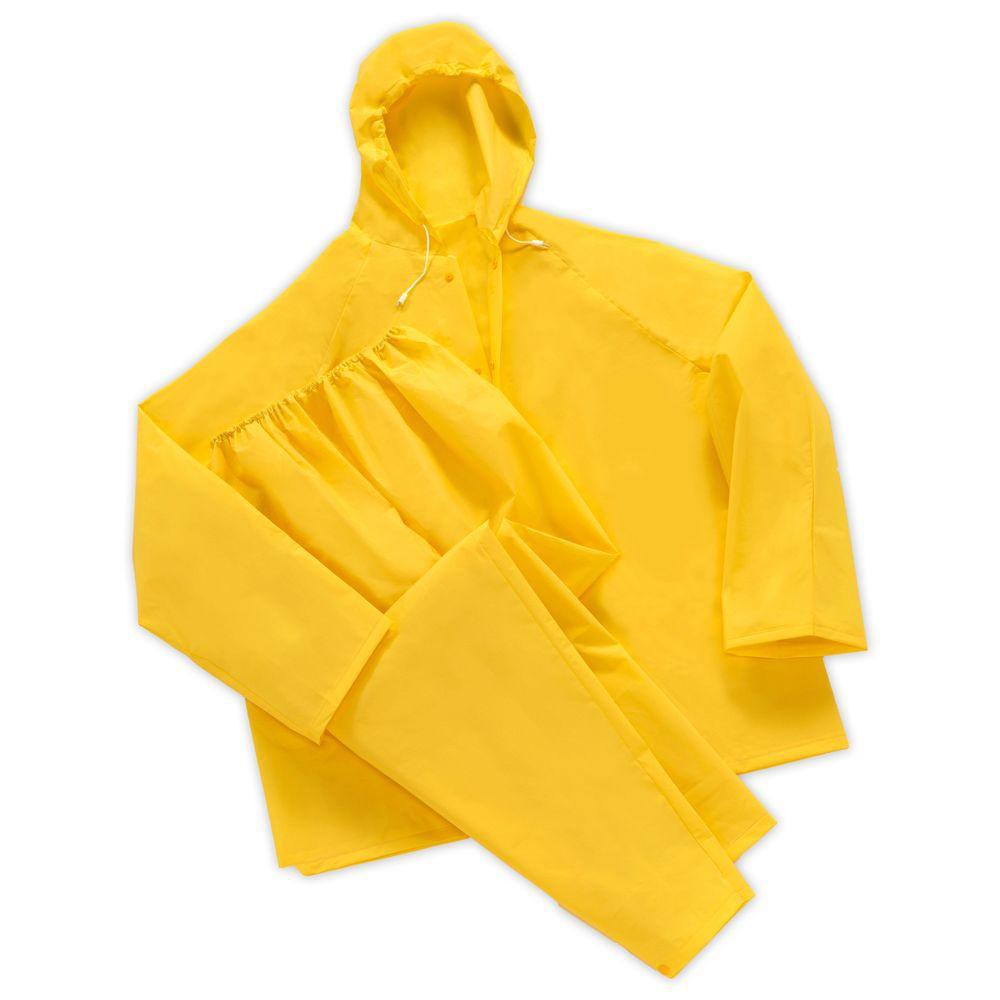 Dynaweld R9001 PVC Polyester Rain Suit Raincoat with a thickness of ...