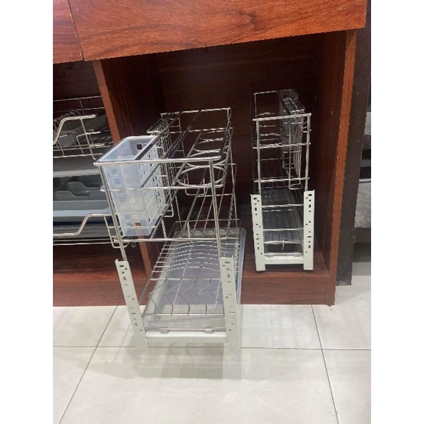 304 Stainless Pull-out Condiments Tray | Shopee Singapore