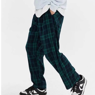 Men's fashion plaid on sale pants