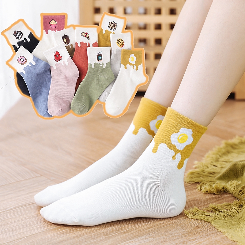8 Colors Simple Solid Color Five Finger Socks Shallow Mouth Invisible  Ladies Socks Spring and Summer Split Toe Socks for Adult