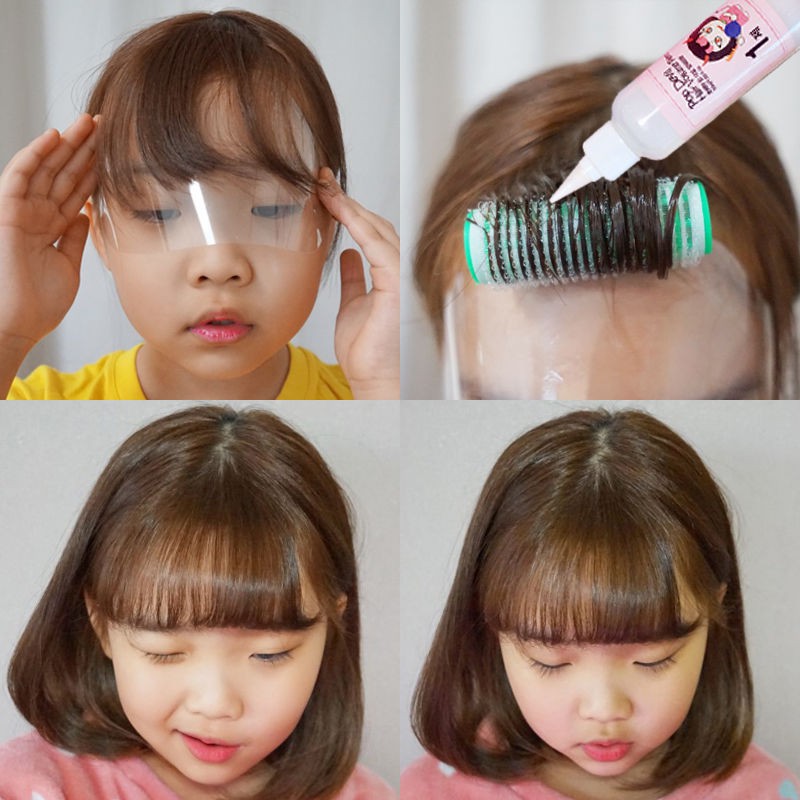 Women's Bangs Perm Solution Artifact Home Does Not Hurt Hair Cold Wave