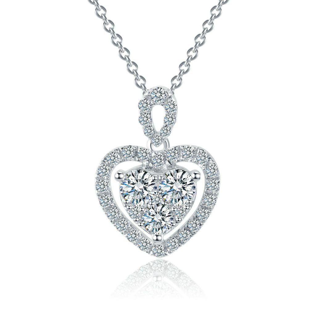 Lee Hwa Jewellery Heart's Desire Diamond Pendant 