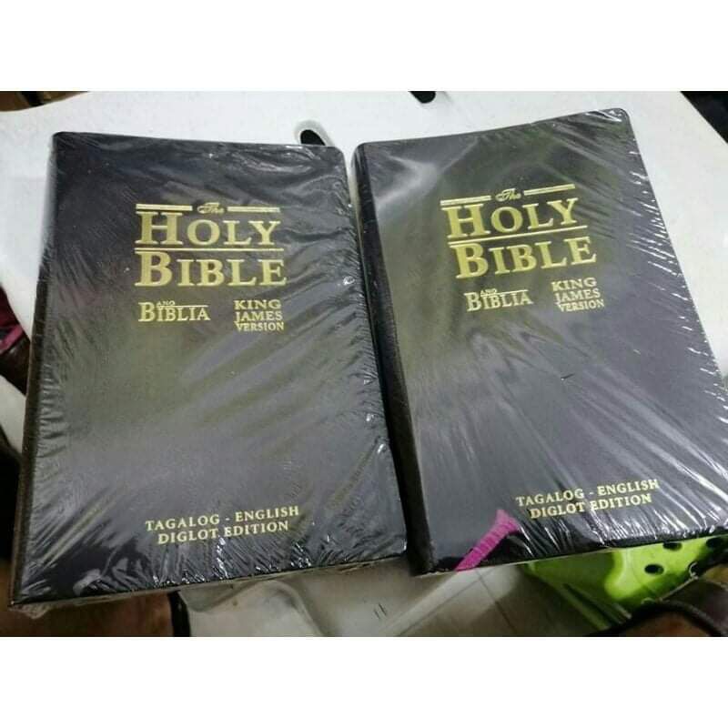 English/Tagalog Diglot King James Version Bible | Shopee Singapore