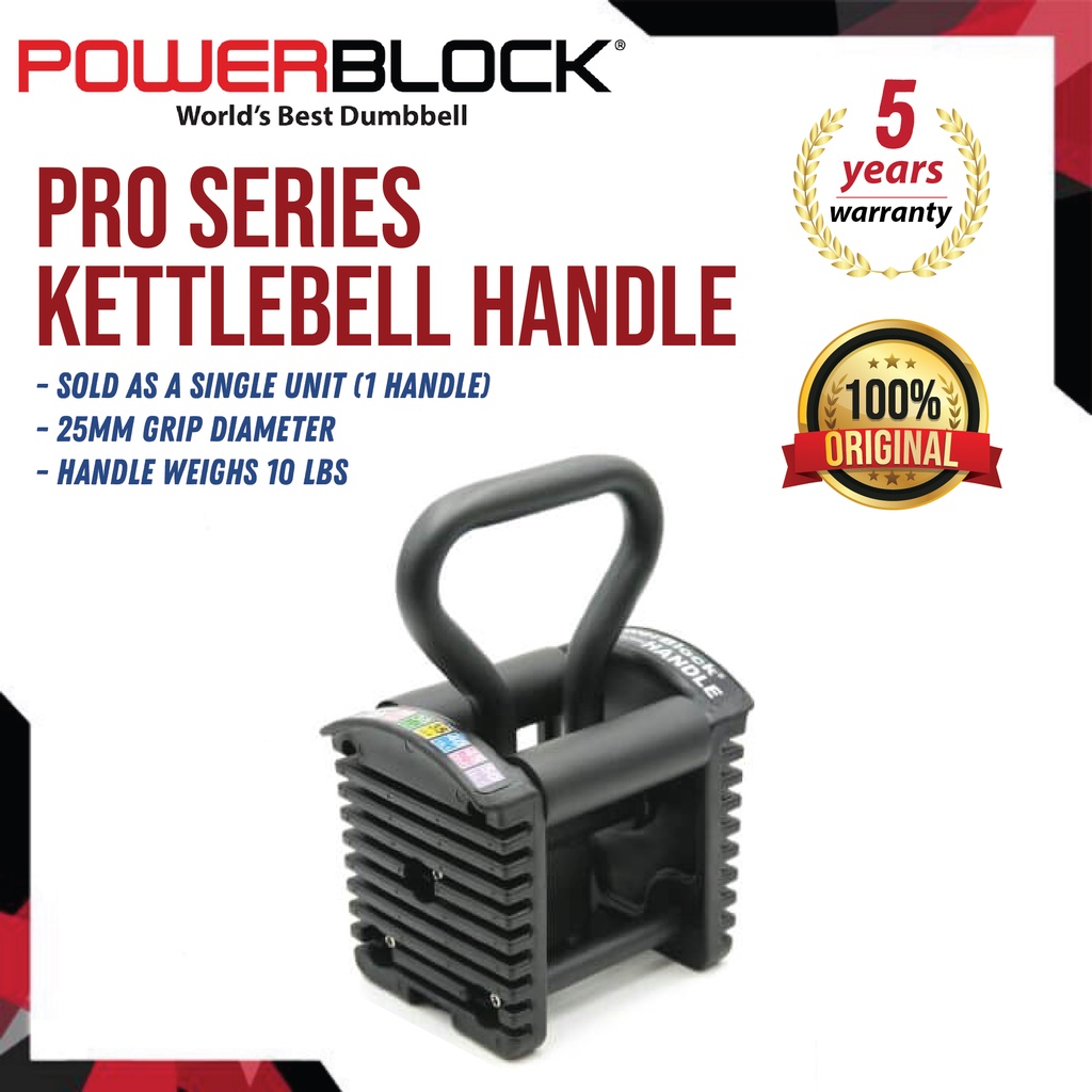 PowerBlock Pro Series Kettlebell Handle Shopee Singapore