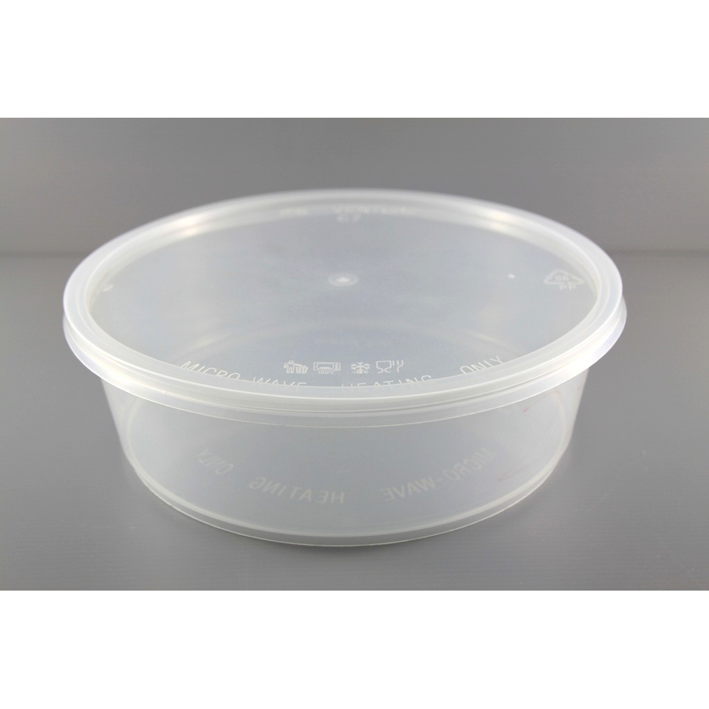 Food Packaging For MS Round Plastic Containers from 700ml - 3000ml ...