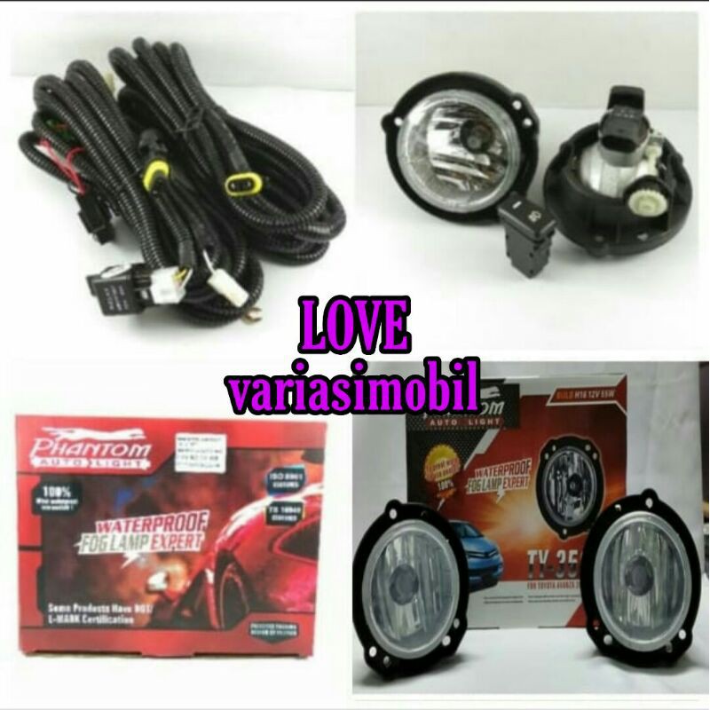 Foglamp All New Avanza Xenia Phantom Fog Lamp Allnew Avanza Xenia Velos