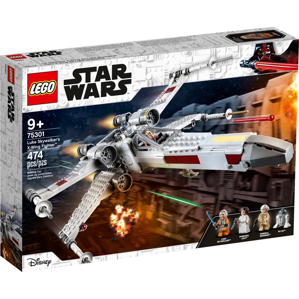 Lego 75301 Luke Skywalker’s X-wing | Shopee Singapore