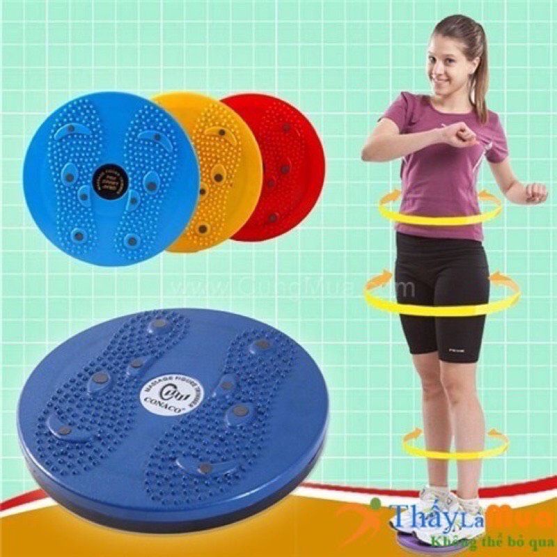 Waist Rotation Plate, 360 Degree Exercise Waist Turntable Helps Reduce ...