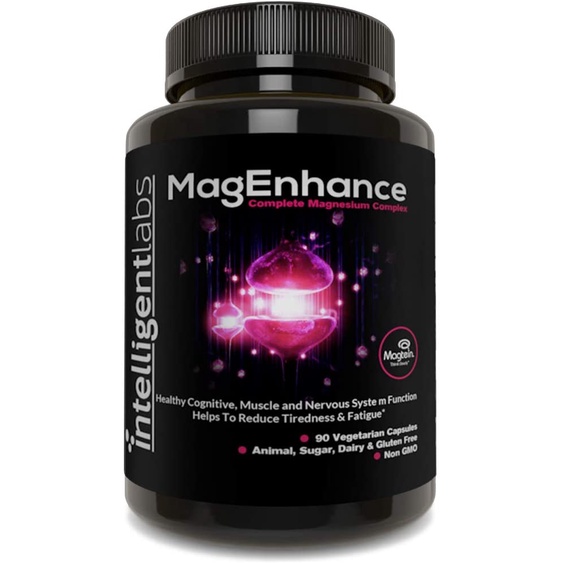 Intelligent Labs MagEnhance Magnesium Supplement, Magnesium-L-Threonate ...