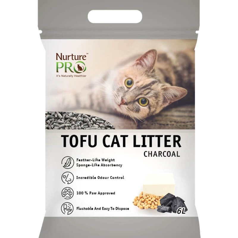 Nurture Pro Tofu Cat Litter Charcoal 6liter Shopee Singapore
