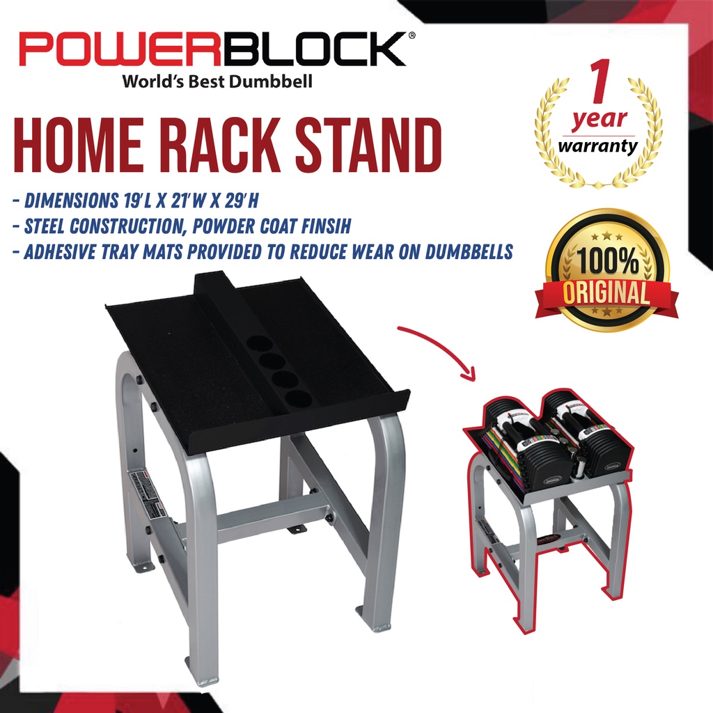 PowerBlock Home Rack Stand with 1 year warranty Shopee Singapore