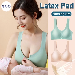 Women Maternity Feeding Nursing Bra Pregnancy Open Front Buckle Breastfeeding  Bralette Wireless Lightly Padded Underwear
